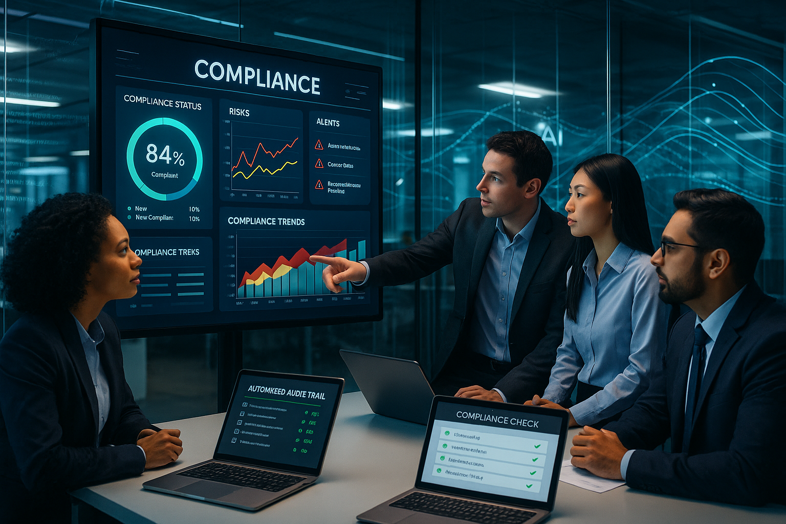 AI's impact on compliance and risk management
